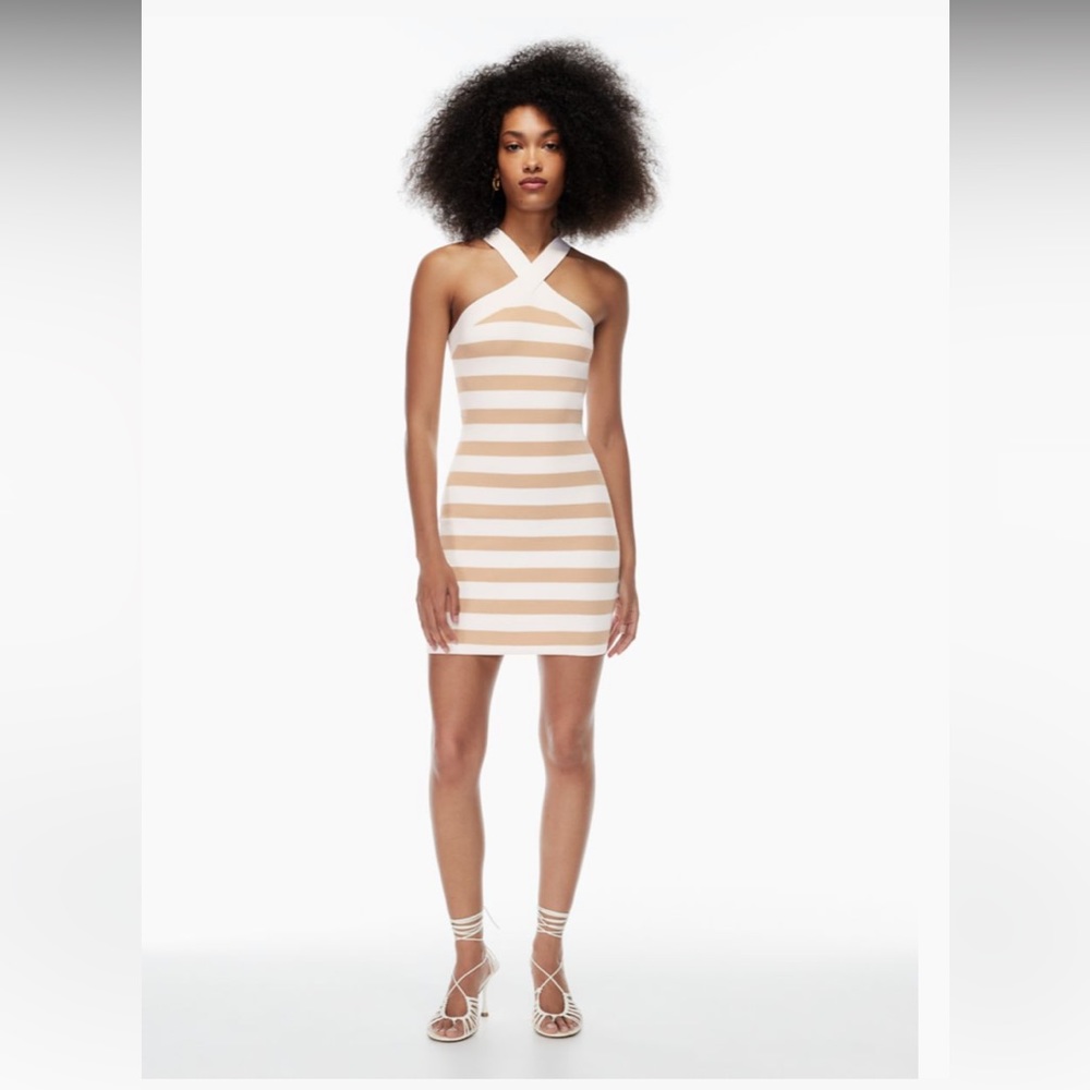 Artizia Sculpt Knit Criss Cross Dress